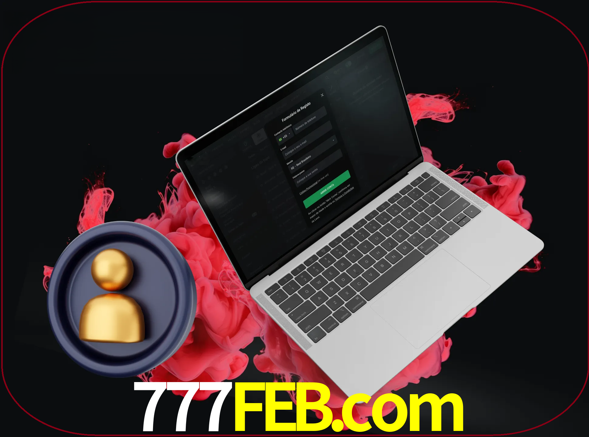 No cabeçalho do site 777feb, clique no botão que o levará a um formulário especial onde terá de introduzir as suas informações actuais.