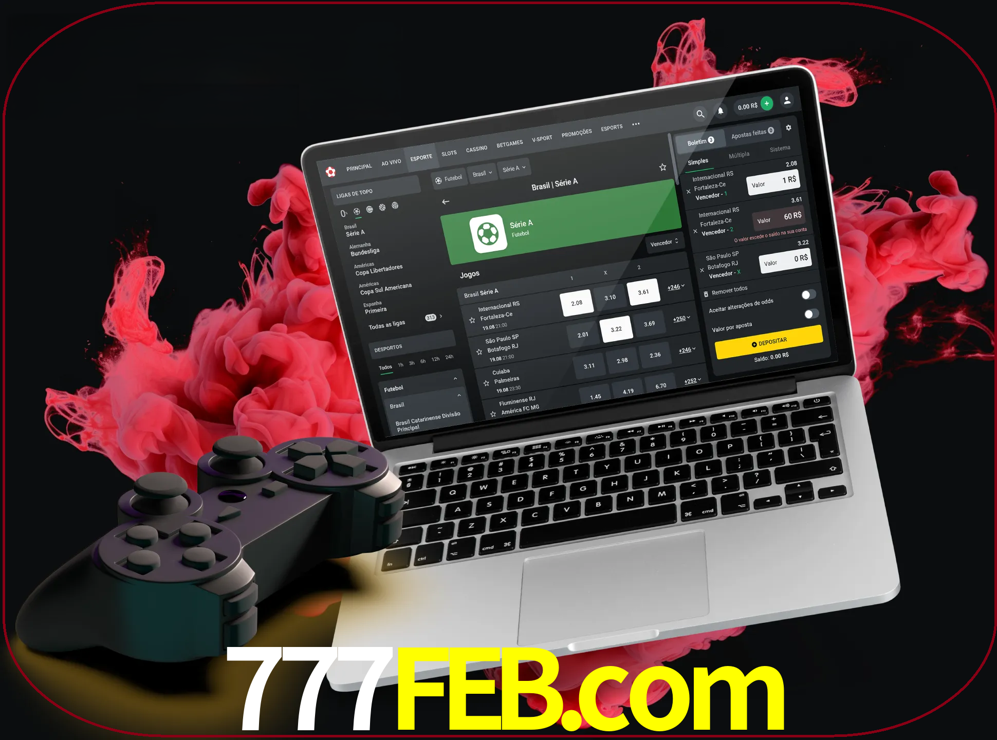 Visite a secção especial de jogos de vídeo em 777feb para descobrir em que jogos pode apostar e ganhar muito dinheiro.
